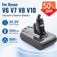 For Dyson V6 V7 V8 V10 Handheld Vacuum Cleaner Replacement Lithium Battery DC31 DC34