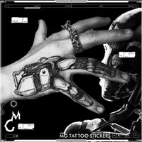 Couple Hand Tattoo Stickers for Man Woman Lovers Cyberpunk Temporary Tattoos Waterproof Machinery Finger Steampunk Fake Tattoo