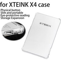 Clear Transparent Case for XTEINK X4 E-Book Reader Slim Portable Protective Cover with Shockproof Corners for XTEINK X4 Shell