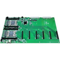 Dual Channel X99 Motherboard Support 6 GPU Cards For AI Model Training Supercomputing Data Calculation Server