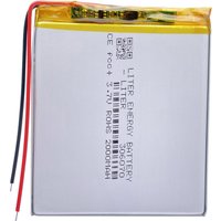 3.7 V 306070 lithium polymer battery 2000mah rechargeable batteries treasure navigation tablet phone