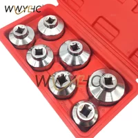 Oil Filter Socket Remover Removal Tool 24mm 27mm 29mm 30mm 32mm 36mm 38mm 7pc Set