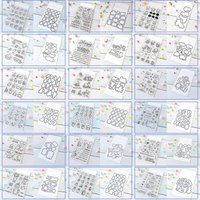 Me and My Dinosaur Clear Stamps and Cutting Dies Little Llama Agenda Rubber Stamps For DIY Scrapbooking Decoration Paper Craft