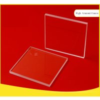 Quartz Glass Sheet JGS1 High Transmittance Window High Temperature Resistance 1200 Degrees