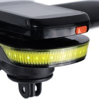 Bicycle Front Light IPX6 Waterproof Bike Headlight For Garmin with Computer Mount USB Charging LED Bicycle Lamp for Night Riding