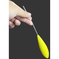 10pcs Fishing Float Upward Bobber Yellow Floating Water Throwing Aid Assist Fishing Bobber Carp Sea Lure Tackle Float 6g-80g