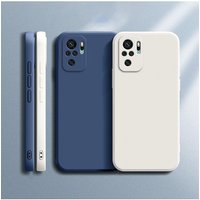 Fundas Coque Square Phone Case for Xiaomi Redmi Note 10 Pro Max 10S Original Funda Note10 S 10T 5G Liquid Silicone Cover Fundas