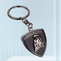 Auto Keyringwith logo For Lamborghini Urus Huracan Aventador Keychain Accessories Pendant Gifts Fashion Metal Premium Headrest