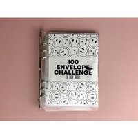 A5 Binder Savings Challeng$150/300/500/1000 Saving Money Budgets Cash Envelope Wallet Budget Binder Notebook Planners