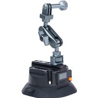 Uchwyt kamery z przyssawką i elektryczną pompką, 4,5 cala, z aluminiową głowicą kulową i magicznym ramieniem, kompatybilny z DJI Insta360 Go Pro