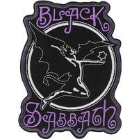 1PC Black Punk Embroidered Patch Iron On Gothic Music Morale Motivate Badge DIY Gift For Clothes Cap Bag Jacket Trucker Hat