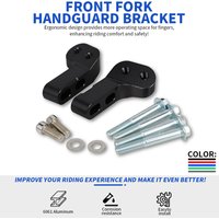 Motorcycle Front Fork Handguard Bracket Kit Accessories For YZ KX CR RM 125 250 CRF250 450R YZ250 400 426 450F WR 250 450F SEROW