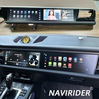Dual Touch Screen Multimedia Video Player For Porsche Macan 2011-2017 Car Radio Android Auto GPS Navigation Carplay Head Unit 4G