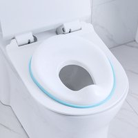 YSUN-Baby Toilet Potty Training Seat Kids Potty Seat Pad Fits Round & Oval Toilets Non-Slip Splash Guard Infant Potty Cushion