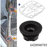 6Pcs Engine Cover Trim Rubber Mount Grommet Bush Bump Stop For Mercedes C-Class E-Class CLS GLK ML SLK Sprinter Valente Viano