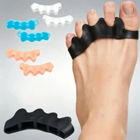 Silicone Toe Separators Toe Straightener for Bunion Relief, Overlapping Toes, Plantar Fasciitis, Foot Pain Correction
