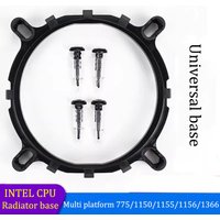 Int motherboard bracket 1366/115X/775 heat sink fan CPU base motherboard bracket 12th generation CPU base
