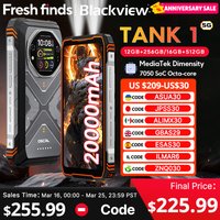 【World premiere】Blackview Oscal TANK 1 Rugged SmartPhone 5G MediaTek Dimensity 7050 6.78" 2.4K 120Hz Display 20000mAh NFC 64MP