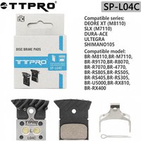AliExpress NONE TTPRO SP-L04C Bicycle Brake Pads Hydraulic Brake Pad Road MTB Bike For XT SLX M8100 M7100 R8050 R7100 R7000