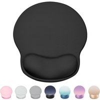 Ergonomic Mouse Pad Wrist Support, Relieve Wrist Pain Gel Mouse pad, Non-Slip Rubber Base Soft Mousepad Computer for Office Home