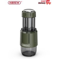 HiBREW 2 in 1 Portable Coffee Machine Hot/Cold Water Manual Espresso Maker For Capsule & Ground Hand Press Brewer H4D