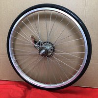 Thickened Aluminum Alloy Tire Bicycle Wheelset Anti-Puncture for Front And Rear 20 24 26 Inch Suitable for Giant Bikes