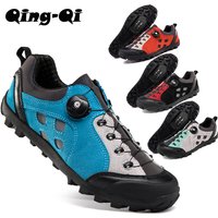 QQ-TB199 Mens Cycl Shoes MTB Shoes Cycling Shoes Hiking Shoe MTB Gravel Road Bicycle Sneakers for Men Tenis Masculino Size39-50