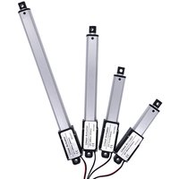 30mm/50mm/100mm/150mm DC 12V Micro Elektrische Linear Antrieb 30N/60N/100N/150N Motor Controller Mini Elektrische Schubstange Putter