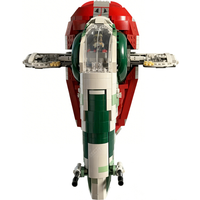 NEW 1038PCS MOC Space Battle Slave 1 Interior Model Premium Display Assembly Building Blocks DIY Creative Gift Collectible Set