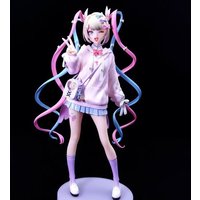 Needy NEEDY GIRL OVERDOSE Figure Cute Double Ponytail Anime Game Girl Statue Desktop Decor Collectible Model For Anime Fans