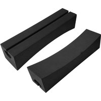 EVA Car Roof Rack Pair Outdoor Portable EVA Soft Oval Car Roof Racks for Surfboard Kayak Stand up Paddle Car Roof Rack