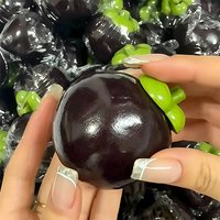 Creative Mangosteen Squishy Fidget Toy Building Block Filling No rebound Squeeze Toy ASMR Sensory Anti Stress Toys for Adults