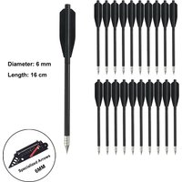 10/30/50PCS Black Dart Set Outdoor Hunting Tools Slingshot Foldable Accessories
