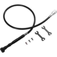 Micro-meuleuse à main coudée, ensemble d'outils de polissage, meuleuse électrique, pièce de tête de transfert, 1 ensemble