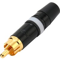 Original Neutrik's REAN RCA Connector Gold-plated Phono Audio Video Lotus Plug NYS373 Cable Connector NYS366 with Spring Tail
