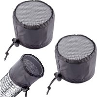 Duct Filter Vent Cover Grow Tents Vent Filter Cover with Elastic Band and Fixed Buckle to Dust-Proof for Plant Grow Tent Vent