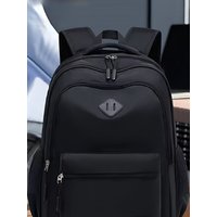 Men's 2025 New Travel Bag Waterproof Large Capacity Business Casual Double Shoulder Backpack Nylon Material 15 Inch Laptop Co...