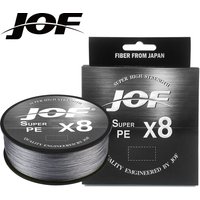 JOF Multifilament Fishing Line 8 Strands 500M 300M 150M Carp Fishing Goods 15-100LB PE Braided Line Sea Fishing Accessories 8X