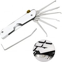 Compact Lock Picking Set Rust-resistant Versatile Door Open Keys Key Replacement Convenient Mini Hooks Remover Kit Repair Tool