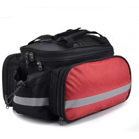 Bicycle Rear Rack Bag Large-capacity Waterproof Bike Backseat Bag Outdoor Riding Mountain Cycling Rear Shelf Luggage Bag