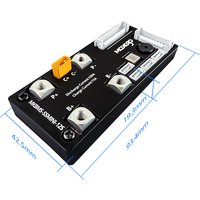 MAXKGO 6S-12S 100A Lifepo4 Lithium Battery Smart BMS with Bluetooth APP Real-time monitoring For Ebike Scooter Ebalance Car