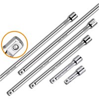 Hand Tool 1/4" 3/8" 1/2" Socket Ratchet Wrench 50/100/150/250mm Professional Extension Bar Ratchet Wrench Extension