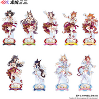 Umamusume: Pretty Derby Rice Shower Narita Brian Satono Diamond Mayano Top Gun Anime Acrylic Stand Model Desk Decor Gifts