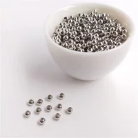 Scattered beads Real 18K Gold Color Plated beads white and gold silver beads diy handmade beads first jewelry materials