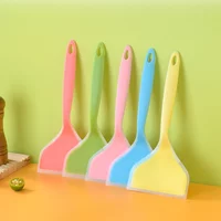 1PC Silicone Spatula Wide Mouth Non-stick Scraper Steak Beef Egg Cooking Spatula Pancake Baking Tools Kitchen Cooking Shovel