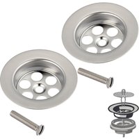2Set Kitchen Stainless Steel Sink Strainer Lids 70MM Antique Basin Drainer Decorative Sink Accessorie Kitchen Tools Water Filter