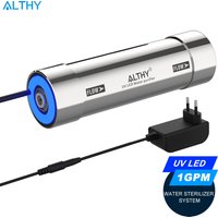 ALTHY LED UV Ultraviolet Water Sterilizer For Under Sink Water Filter / RO Purifier System Mercury-Free Stainless 50 Year Life