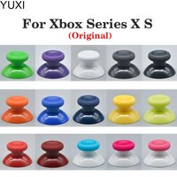 YUXI 2PCS Original 3D Analog Joystick Thumb Stick Grip Cap Rocker Buttons For Xbox Sereis S X Controller Thumbsticks Cover