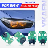Yellow LED Angel Eyes DRL Chips Board For 2015-2019 BMW 1 Series F20 F21 LCI LED Headlight Daytime Running Light Amber Blue Red