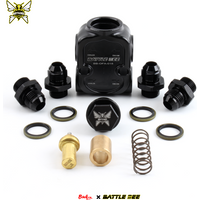 Thermostat de refroidisseur d'huile 83°C pour moteur et transmission, adaptateur d'huile, pièce automobile, accessoire BATTLEBEE BB-OFA-018